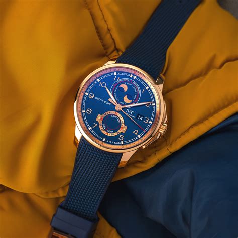 iwc portugieser yacht club moon & tide|portugieser moon and tide.